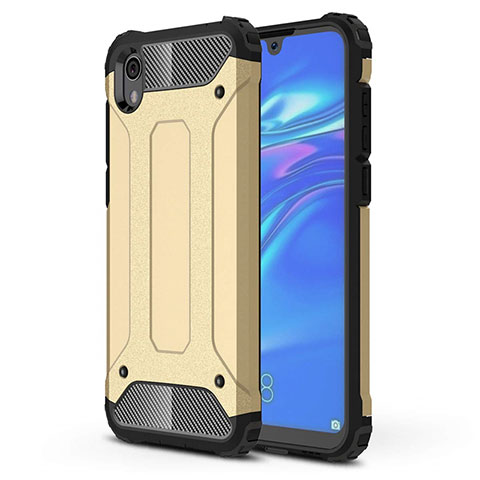 Coque Ultra Fine Silicone Souple 360 Degres Housse Etui pour Huawei Y5 (2019) Or