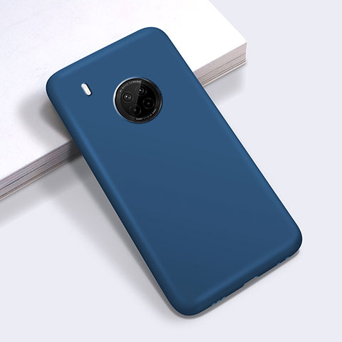 Coque Ultra Fine Silicone Souple 360 Degres Housse Etui pour Huawei Y9a Bleu
