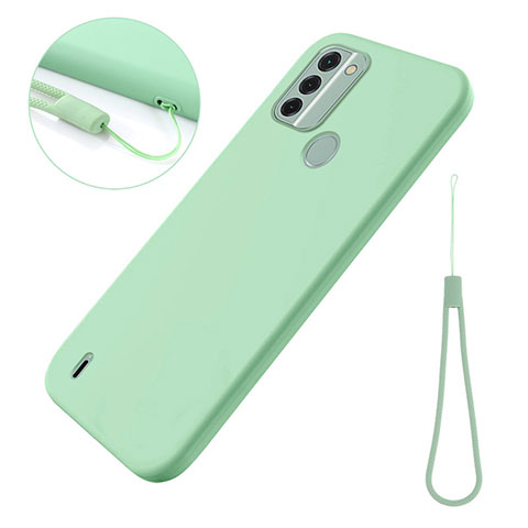 Coque Ultra Fine Silicone Souple 360 Degres Housse Etui pour Nokia C31 Vert