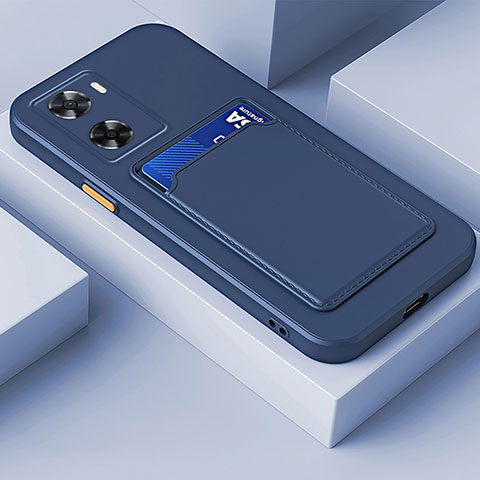 Coque Ultra Fine Silicone Souple 360 Degres Housse Etui pour OnePlus Nord N20 SE Bleu