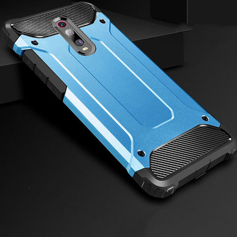 Coque Ultra Fine Silicone Souple 360 Degres Housse Etui pour Xiaomi Mi 9T Pro Bleu