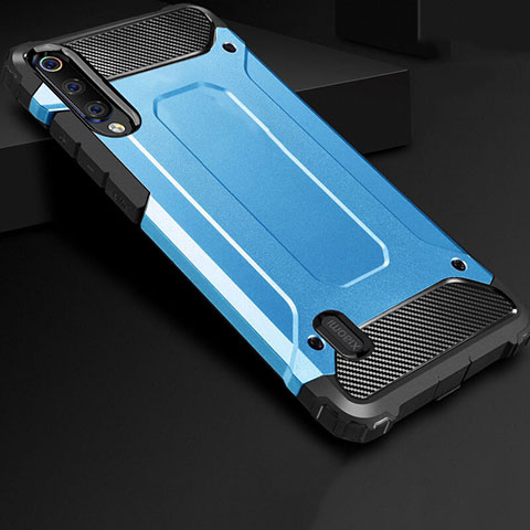 Coque Ultra Fine Silicone Souple 360 Degres Housse Etui pour Xiaomi Mi A3 Bleu