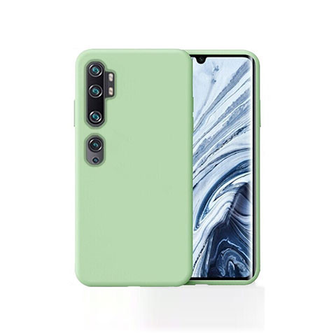 Coque Ultra Fine Silicone Souple 360 Degres Housse Etui pour Xiaomi Mi Note 10 Pro Vert