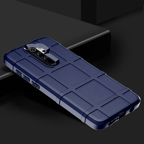Coque Ultra Fine Silicone Souple 360 Degres Housse Etui pour Xiaomi Redmi Note 8 Pro Bleu