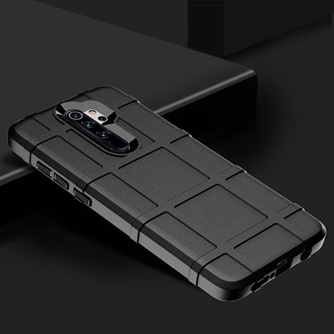 Coque Ultra Fine Silicone Souple 360 Degres Housse Etui pour Xiaomi Redmi Note 8 Pro Noir
