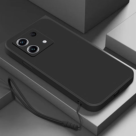 Coque Ultra Fine Silicone Souple 360 Degres Housse Etui S01 pour Xiaomi Redmi Note 13 5G Noir
