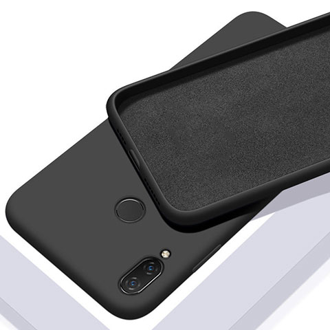 Coque Ultra Fine Silicone Souple 360 Degres Housse Etui S01 pour Xiaomi Redmi Note 7 Noir