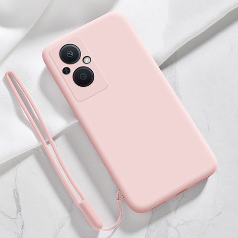 Coque Ultra Fine Silicone Souple 360 Degres Housse Etui S02 pour OnePlus Nord N20 5G Rose