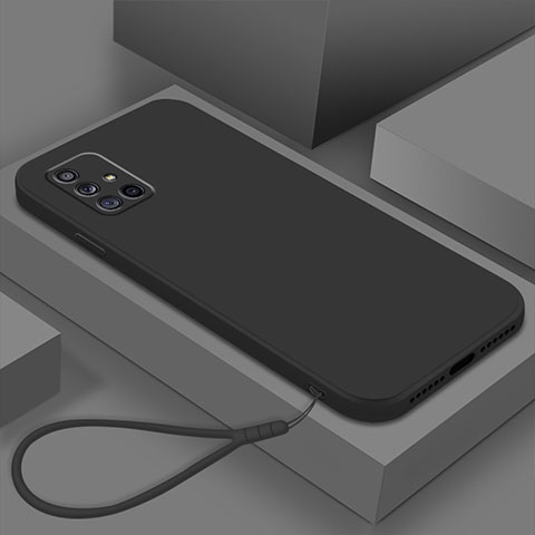 Coque Ultra Fine Silicone Souple 360 Degres Housse Etui S05 pour Samsung Galaxy A51 4G Gris Lavende