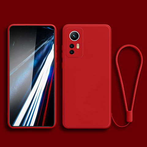 Coque Ultra Fine Silicone Souple 360 Degres Housse Etui YK3 pour Xiaomi Mi 12T 5G Rouge