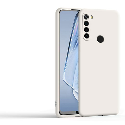 Coque Ultra Fine Silicone Souple 360 Degres Housse Etui YK4 pour Xiaomi Redmi Note 8 (2021) Blanc