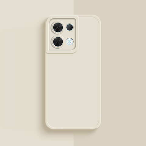 Coque Ultra Fine Silicone Souple 360 Degres Housse Etui YK7 pour Xiaomi Redmi Note 13 5G Blanc