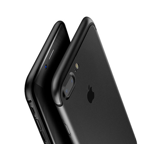 Coque Ultra Fine Silicone Souple A01 pour Apple iPhone 8 Plus Noir