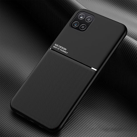Coque Ultra Fine Silicone Souple Housse Etui avec Aimante Magnetique pour Samsung Galaxy F42 5G Noir