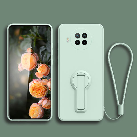 Coque Ultra Fine Silicone Souple Housse Etui avec Support pour Xiaomi Mi 10T Lite 5G Pastel Vert