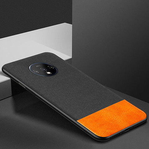 Coque Ultra Fine Silicone Souple Housse Etui C01 pour OnePlus 7T Orange