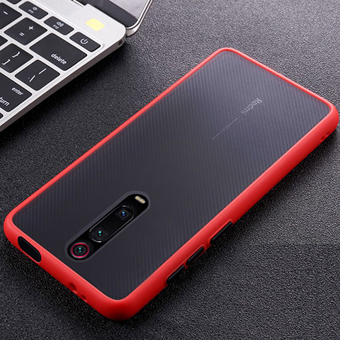Coque Ultra Fine Silicone Souple Housse Etui C05 pour Xiaomi Mi 9T Pro Rouge