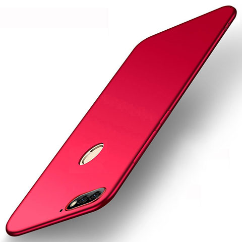 Coque Ultra Fine Silicone Souple Housse Etui S01 pour Huawei Enjoy 8e Rouge