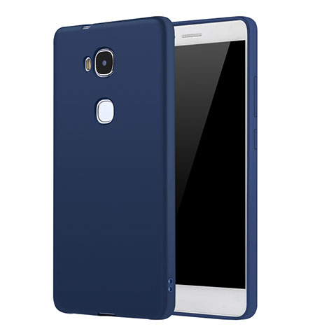 Coque Ultra Fine Silicone Souple Housse Etui S01 pour Huawei Honor X5 Bleu
