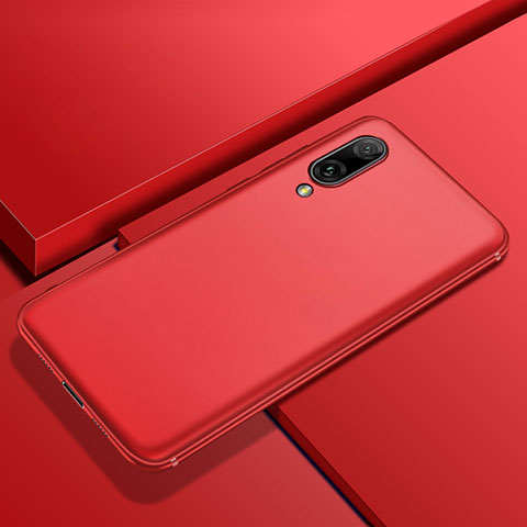 Coque Ultra Fine Silicone Souple Housse Etui S01 pour Huawei Y7 Prime (2019) Rouge