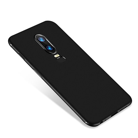 Coque Ultra Fine Silicone Souple Housse Etui S01 pour OnePlus 6 Noir