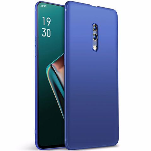 Coque Ultra Fine Silicone Souple Housse Etui S01 pour Oppo Realme X Bleu