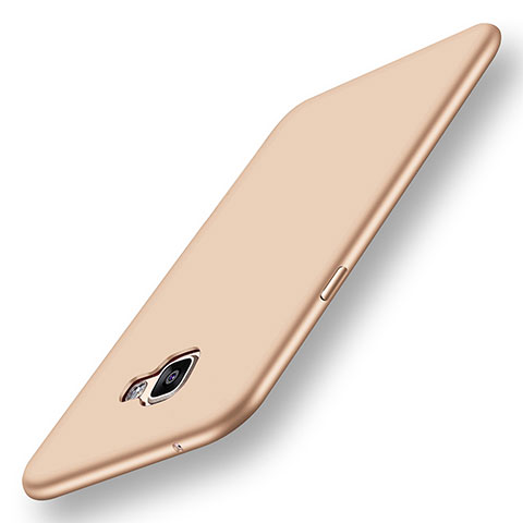 Coque Ultra Fine Silicone Souple Housse Etui S01 pour Samsung Galaxy A9 (2016) A9000 Or