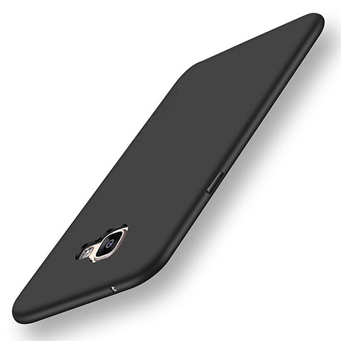 Coque Ultra Fine Silicone Souple Housse Etui S01 pour Samsung Galaxy A9 Pro (2016) SM-A9100 Noir