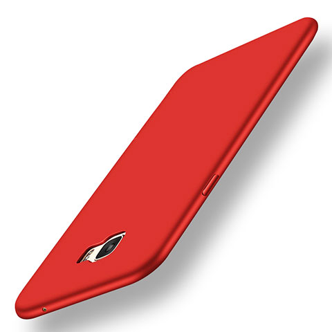 Coque Ultra Fine Silicone Souple Housse Etui S01 pour Samsung Galaxy C7 Pro C7010 Rouge