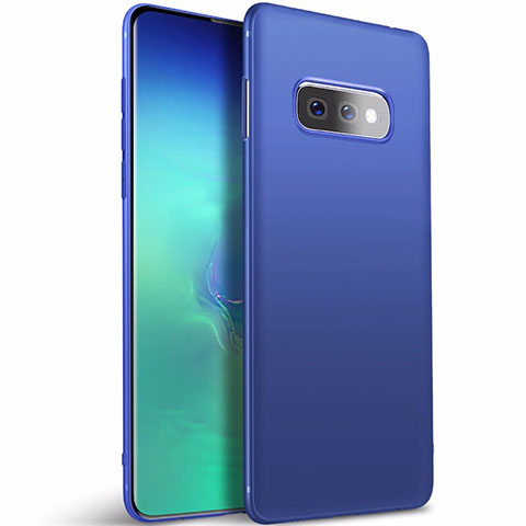 Coque Ultra Fine Silicone Souple Housse Etui S01 pour Samsung Galaxy S10e Bleu