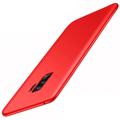 Coque Ultra Fine Silicone Souple Housse Etui S01 pour Samsung Galaxy S9 Plus Rouge