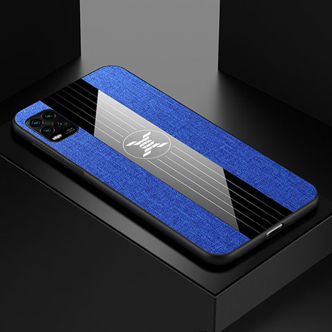 Coque Ultra Fine Silicone Souple Housse Etui S01 pour Xiaomi Mi 10 Lite Bleu