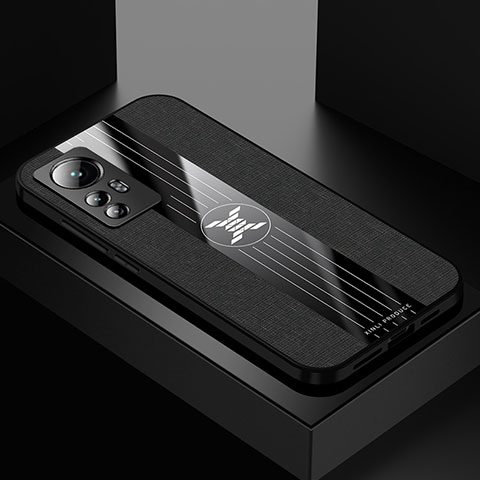 Coque Ultra Fine Silicone Souple Housse Etui S01 pour Xiaomi Mi 12 Pro 5G Noir