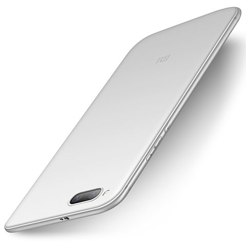 Coque Ultra Fine Silicone Souple Housse Etui S01 pour Xiaomi Mi 6 Blanc