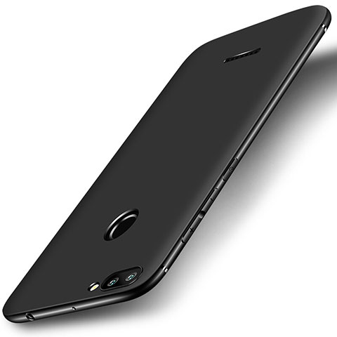 Coque Ultra Fine Silicone Souple Housse Etui S01 pour Xiaomi Redmi 6 Noir