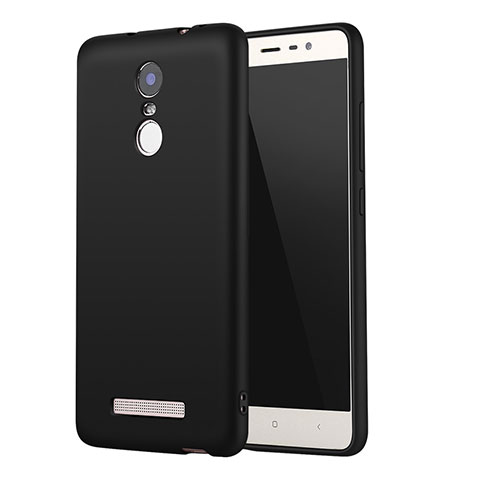 Coque Ultra Fine Silicone Souple Housse Etui S01 pour Xiaomi Redmi Note 3 Pro Noir