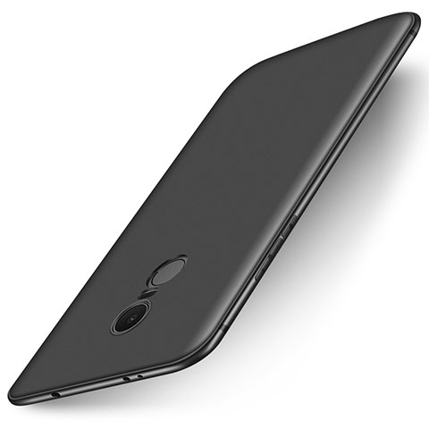 Coque Ultra Fine Silicone Souple Housse Etui S01 pour Xiaomi Redmi Note 4 Standard Edition Noir