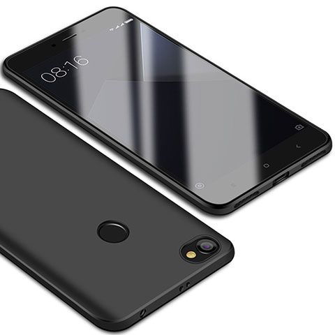 Coque Ultra Fine Silicone Souple Housse Etui S01 pour Xiaomi Redmi Note 5A Pro Noir