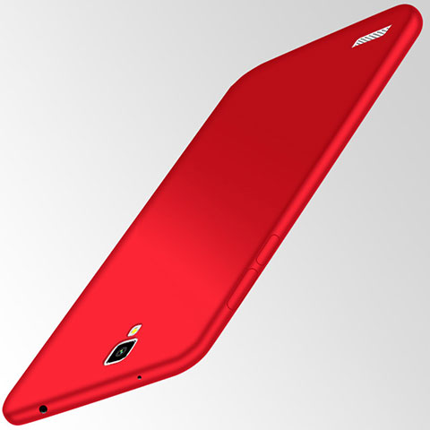 Coque Ultra Fine Silicone Souple Housse Etui S01 pour Xiaomi Redmi Note Prime Rouge