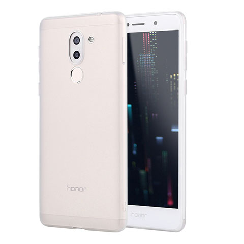 Coque Ultra Fine Silicone Souple Housse Etui S02 pour Huawei Honor 6X Pro Blanc