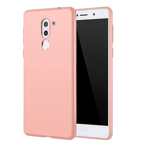 Coque Ultra Fine Silicone Souple Housse Etui S02 pour Huawei Honor 6X Pro Rose
