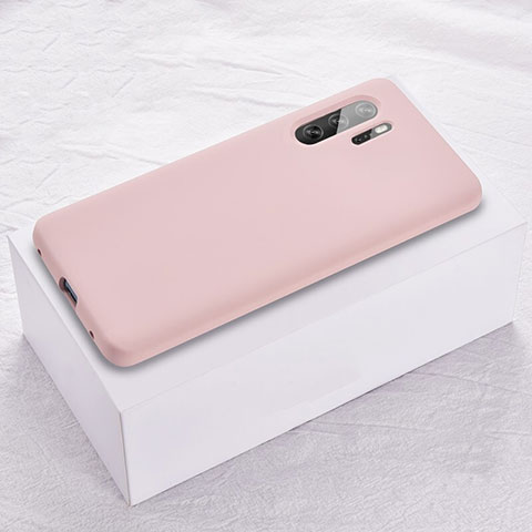 Coque Ultra Fine Silicone Souple Housse Etui S02 pour Huawei P30 Pro New Edition Rose