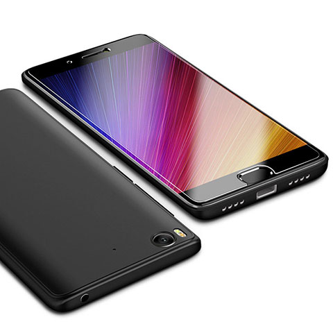 Coque Ultra Fine Silicone Souple Housse Etui S02 pour Xiaomi Mi 5S 4G Noir