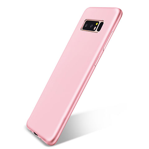 Coque Ultra Fine Silicone Souple Housse Etui S05 pour Samsung Galaxy Note 8 Duos N950F Rose