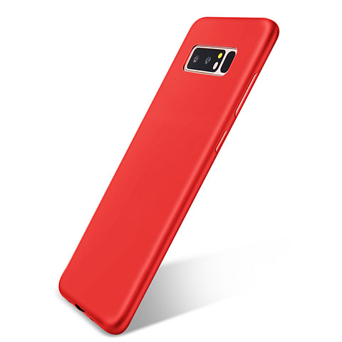Coque Ultra Fine Silicone Souple Housse Etui S05 pour Samsung Galaxy Note 8 Duos N950F Rouge