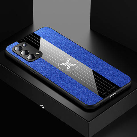 Coque Ultra Fine Silicone Souple Housse Etui X01L pour OnePlus Nord N200 5G Bleu