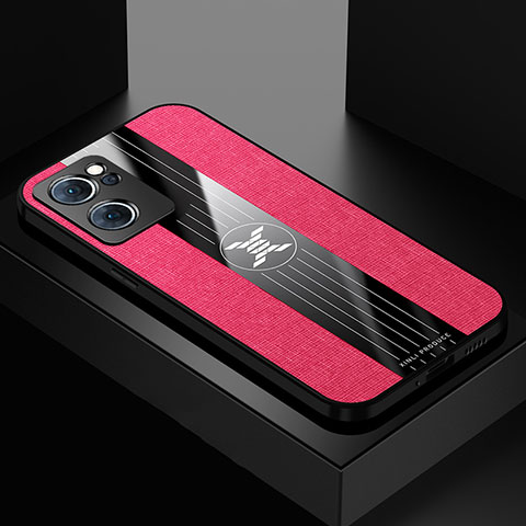 Coque Ultra Fine Silicone Souple Housse Etui X01L pour Oppo Find X5 Lite 5G Rouge