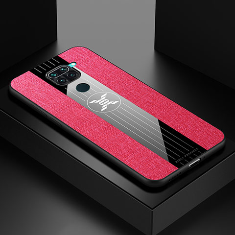 Coque Ultra Fine Silicone Souple Housse Etui X01L pour Xiaomi Redmi Note 9 Rouge