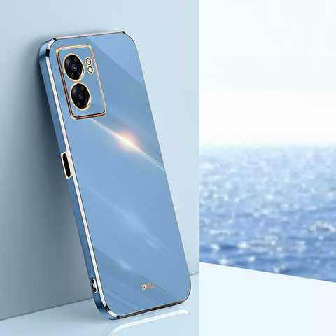 Coque Ultra Fine Silicone Souple Housse Etui XL1 pour OnePlus Nord N300 5G Bleu