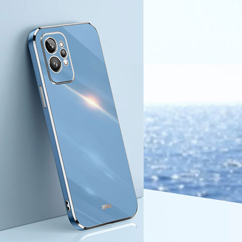 Coque Ultra Fine Silicone Souple Housse Etui XL1 pour Realme GT2 Pro 5G Bleu